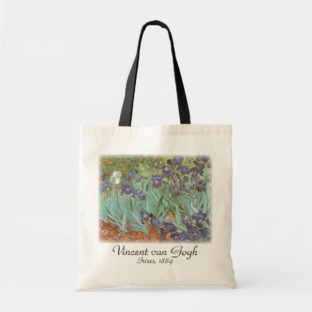 Bolsa Tote Vincent van Gogh - Íris (Frente)