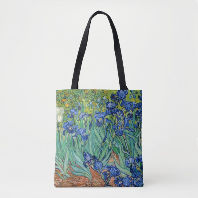 Bolsa Tote Vincent Van Gogh - Íris (Frente)