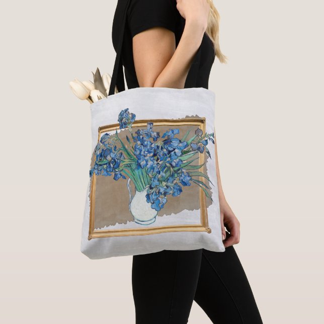 Bolsa Tote Vincent Van Gogh Irises (Close Up)
