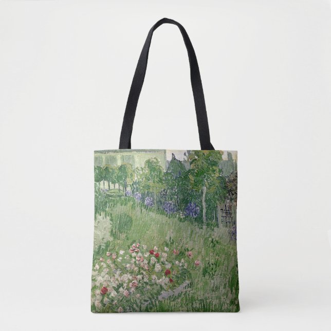 Bolsa Tote Vincent van Gogh jardim de | Daubigny, 1890 (Frente)