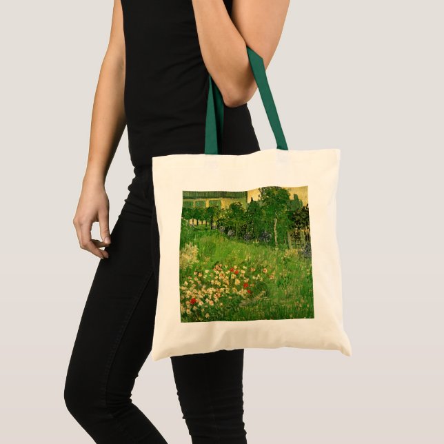 Bolsa Tote Vincent van Gogh - Jardim do Daubigny (Frente (produto))