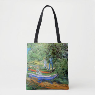 Bolsa Tote Vincent van Gogh - Margem do Oise em Auvers