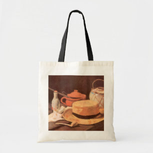 Bolsa Tote Vincent van Gogh - Natureza Morta com Chapéu de Pa