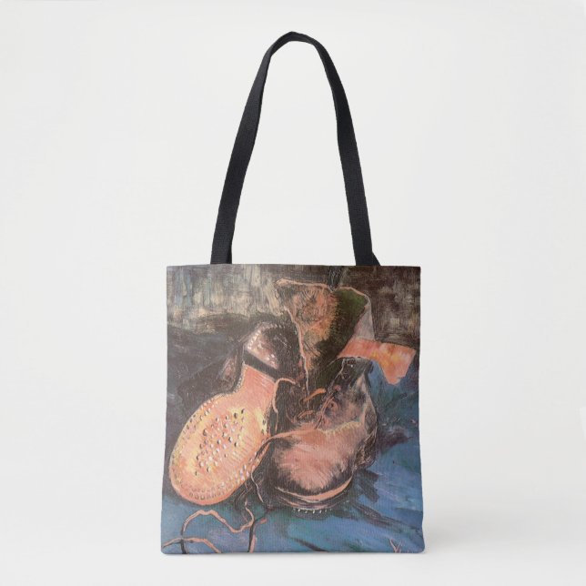 Bolsa Tote Vincent van Gogh - Natureza Morta com um Par de Sa (Frente)