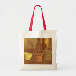 Bolsa Tote Vincent van Gogh - Natureza Morta Pincéis em Vaso