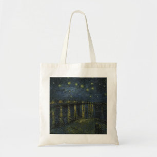 Bolsa Tote Vincent van Gogh - Noite Estrelada no Ródano