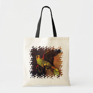 Bolsa Tote Vincent Van Gogh - O Papagaio Verde Amante das Ave