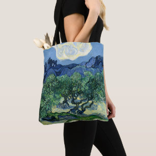 Bolsa Tote Vincent Van Gogh Oliveiras Paisagem Montanhosa