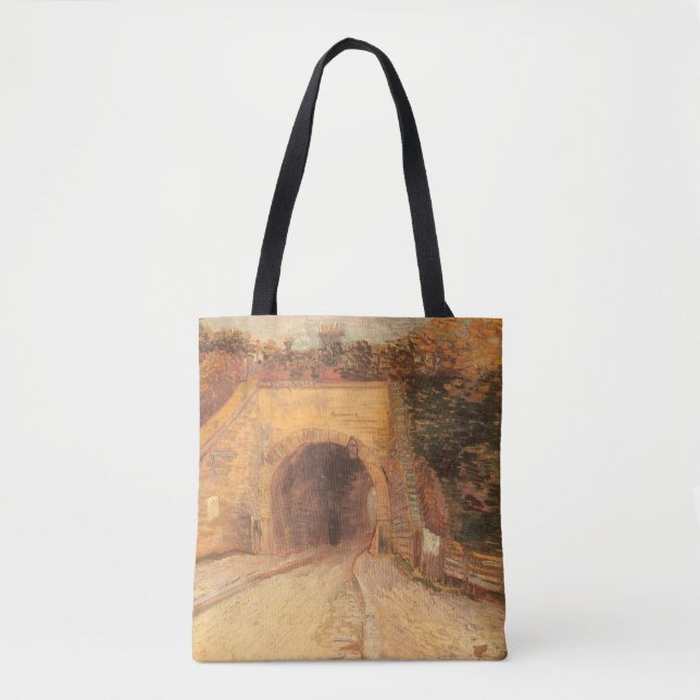 Bolsa Tote Vincent van Gogh - Passagem Subterrânea da Estrada (Frente)