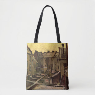 Bolsa Tote Vincent van Gogh, Quintais de Casas Antigas, Antué