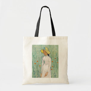 Bolsa Tote Vincent van Gogh - Rapariga de Branco