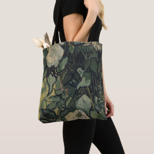 Bolsa Tote Vincent van Gogh - Rosas e besouro