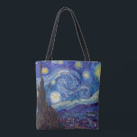Bolsa Tote VINCENT VAN GOGH - Starry night 1889<br><div class="desc">VINCENT VAN GOGH - Starry night 1889Oil on canvas</div>