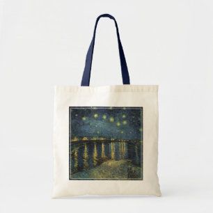 Bolsa Tote Vincent van Gogh   Starry Night Over the Rhone