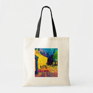 Bolsa Tote Vincent Van Gogh - Terraço do Café à Noite Pop Art
