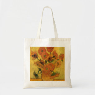 Bolsa Tote Vincent van Gogh, Vase de Vida Estática com 15 Gi