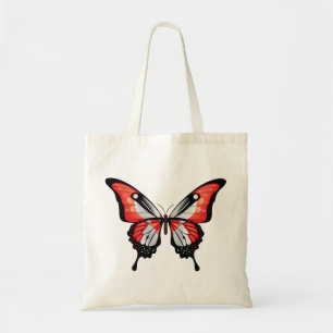 Bolsa Tote Vinheta Indicadora da Borboleta de Swallowtail no 