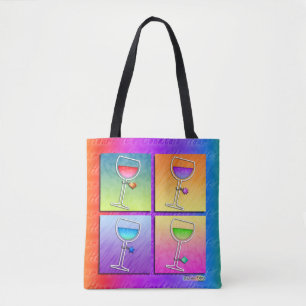 BOLSA TOTE VINHO DO POP ART