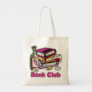 Bolsa Tote Vinho: Meu clube de leitura