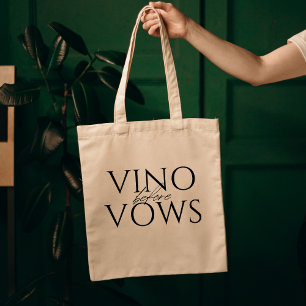 Bolsa Tote Vino antes do Chá de panela Vows