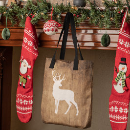 Bolsa Tote Vintaga Beauty Wood & Deer
