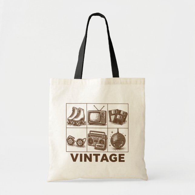 Bolsa Tote Vintage (Frente)