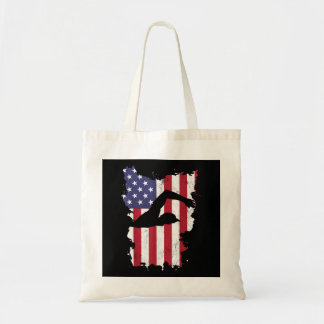 Bolsa Tote Vintage 4 De Julho Dos Estados Unidos Bandeira Nad