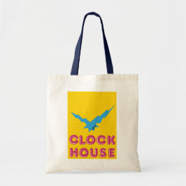Bolsa Tote Vintage 80s - Clockhouse em C&A - sacola