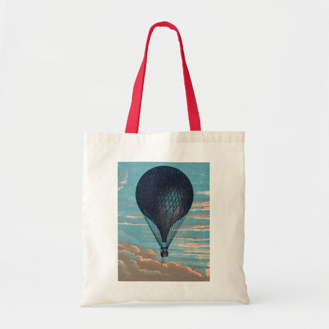 Bolsa Tote Vintage Air Balloon (Frente)