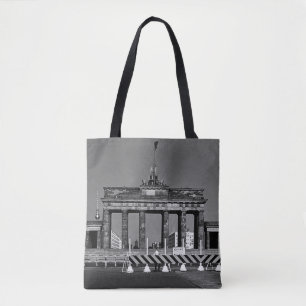 Bolsa Tote Vintage Alemanha Berlim Porta de Brandemburgo