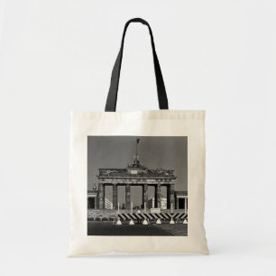 Bolsa Tote Vintage Alemanha Berlin Brandenburg Gate 1970