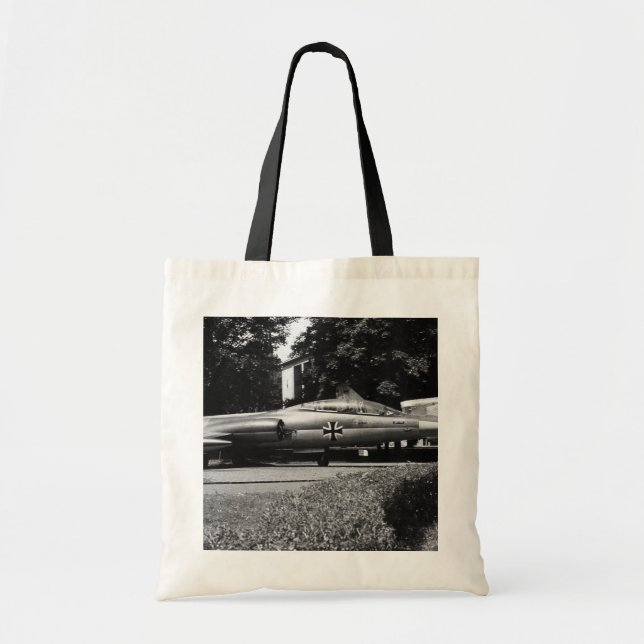 Bolsa Tote Vintage Alemanha Munique Deutsch (Frente)