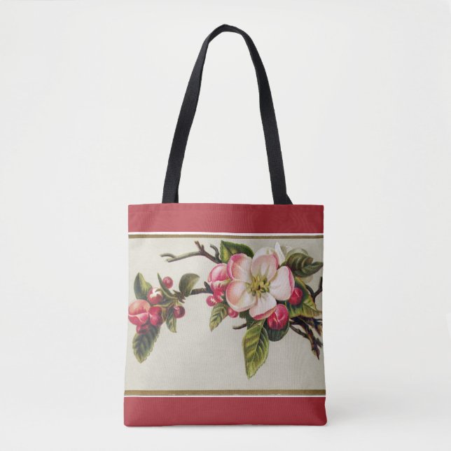 Bolsa Tote Vintage Apple Blossom Red (Frente)