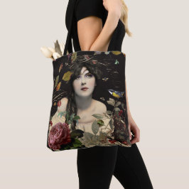 Bolsa Tote Vintage Beauty Floral