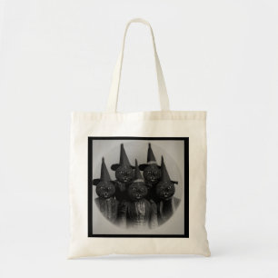 Bolsa Tote Vintage Black Cat/Witages