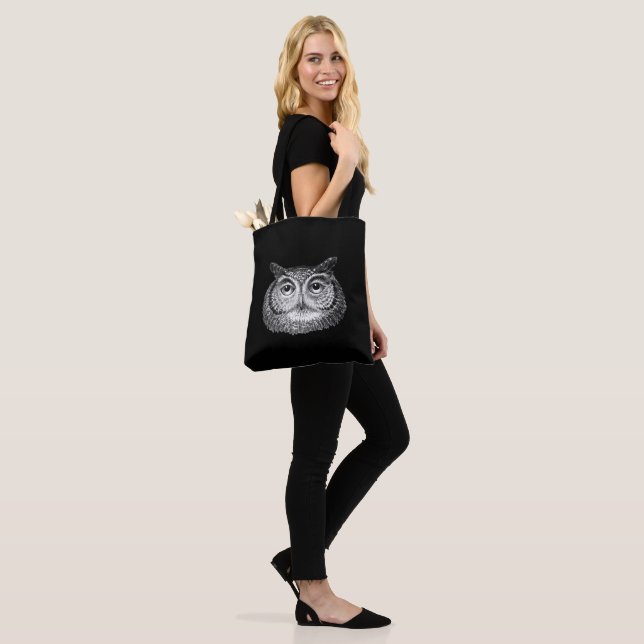 Bolsa Tote Vintage Boho Owl Design (No(a) Modelo)