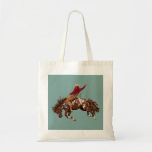 Bolsa Tote Vintage bronco Rider