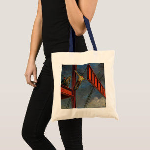 Bolsa Tote Vintage Business, Trabalhadores em Construção de