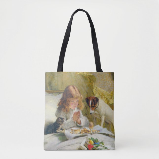 Bolsa Tote Vintage Charles Burton Barber Suspense (Frente)