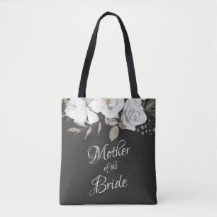 Bolsa Tote Vintage Cherish White Floral Mãe da Noiva
