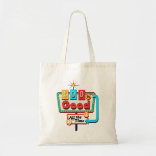 Bolsa Tote Vintage Christian Retro Deus é bom o tempo todo