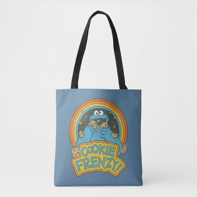Bolsa Tote Vintage Cookie Monster | Cookie Frenzy (Frente)