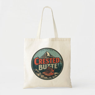 Bolsa Tote vintage crested butte colorado montanha ao ar livr