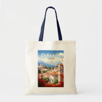 Vintage de Viagem de Espanha de Granada