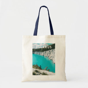 Bolsa Tote Vintage de Viagem de ilustração da Bielorrússia
