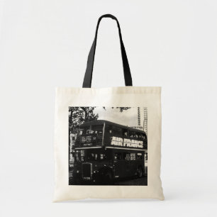 Bolsa Tote Vintage England London, ônibus de dois andares