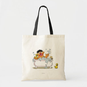 Bolsa Tote Vintage Ernie em Bathtub