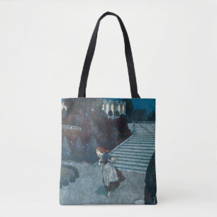 Bolsa Tote Vintage Fairy Tale, Cinderella, por Edmund Dulac
