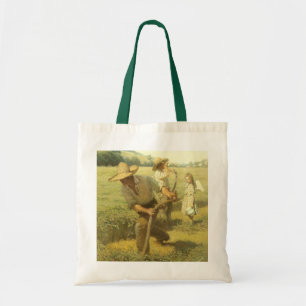 Bolsa Tote Vintage Farmers, de volta à Fazenda pelo NC Wyeth