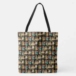 Bolsa Tote Vintage Fashion